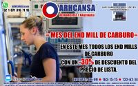 End Mills de Carburo -30% de Descuento